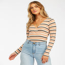 Billabong Billabong Taking Time Multi S/8 Womens Long Sleeve Shirts