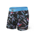 Saxx SAXX Mens Ultra Boxer Brief GREY-BLUE S Mens Boxer Brief Underwear