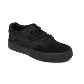 DC DC Kids Kalis Vulc Shoes Grey/Grey/Red 1 Youth Boys Skate Shoes 5T-13T & 1-7 US Size