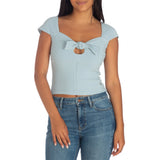 Guess Guess SL Valeriana Top White S Womens T-Shirts