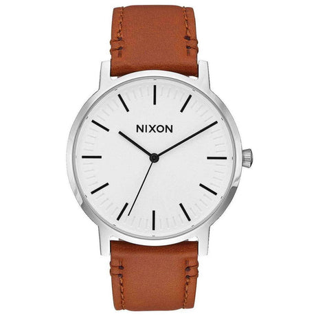 Nixon Porter Mens Leather Watch