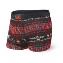 Saxx SAXX Vibe BLACK STRIPE S Mens Boxer Brief Underwear