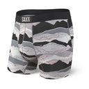 Saxx SAXX Vibe BLACK STRIPE S Mens Boxer Brief Underwear