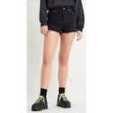 Levis Levis Women's Ribcage Shorts Black Lake 25 Womens Jean Shorts