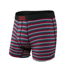 Saxx SAXX Vibe BLACK STRIPE S Mens Boxer Brief Underwear