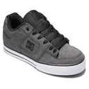 DC DC Men's Pure Skate Shoes BLACK/PIRATE BLACK 8 Mens Skate Shoes 6 to 18