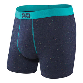 Saxx SAXX Mens Vibe Boxer Briefs GREY S Mens Boxer Brief Underwear