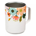 Corkcicle Corckcicle Rifle Paper 16OZ Mug CREAM Insulated Drinkware Coffee Mug
