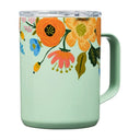 Corkcicle Corckcicle Rifle Paper 16OZ Mug CREAM Insulated Drinkware Coffee Mug