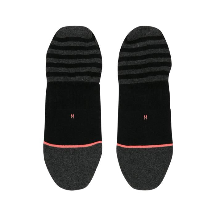 stance uncommon invisible bottom view womens socks black w115a18unc-blk