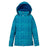 burton eloide jacket girls front view girls snowboard jackets blue 1304510-4402