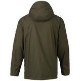 burton bellringer jacket mens back view mens shell jacket military green 14986102300
