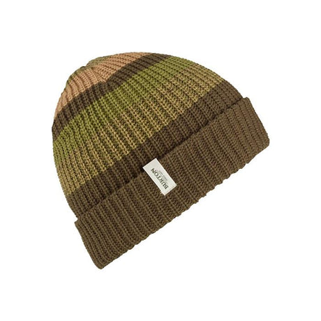 burton boys youth chute beanie side view youth toques military green 15215102300