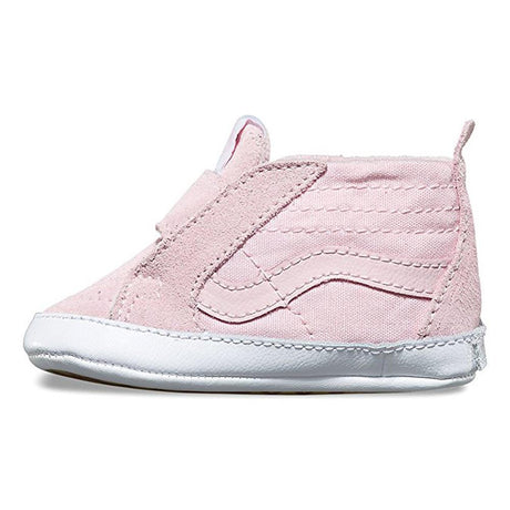 vans Infants Sk8-Hi Crib side view Infant Shoes pinkvn0a346pq1c