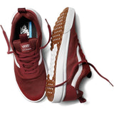 vn0a4bu5dw8-14a Vans Ultra Range Rapid Mens Skate Shoes recing red/true white top n bottom view