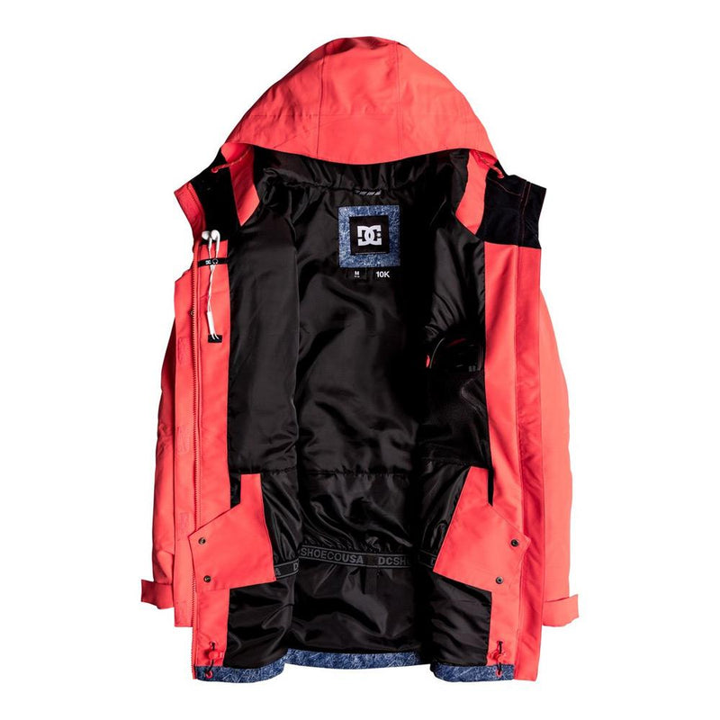 edjtj03035-mkz0 dc riji jacket womens insulated jackets coral