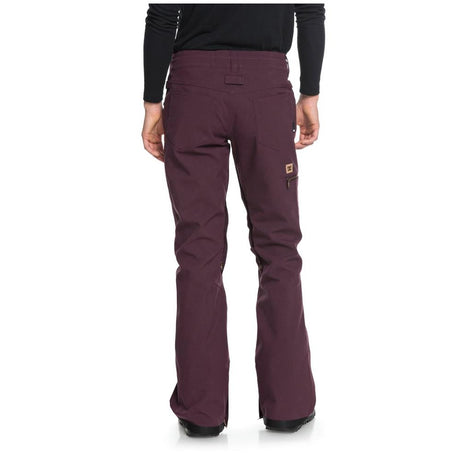 edjtjp03017-rft0 dc viva snowboard pants womens snowpants wine