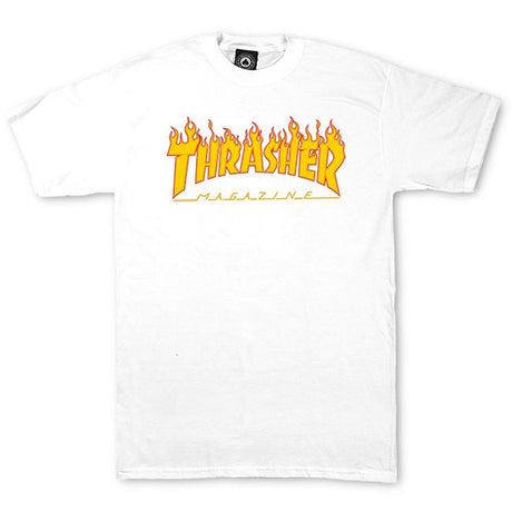T-shirt à logo flamme Thrasher