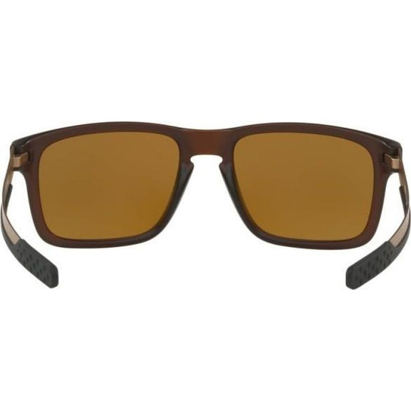 oakley holbrook miz prizm polar side back view mens polarized sunglasses bronze polarized brown
