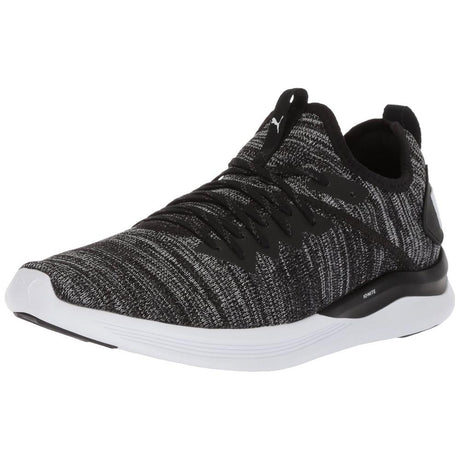 puma ignite flash evoknit side view Mens Fashion Shoes black