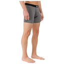 Saxx SAXX Mens Vibe Boxer Briefs CHARCOAL S Mens Boxer Brief Underwear