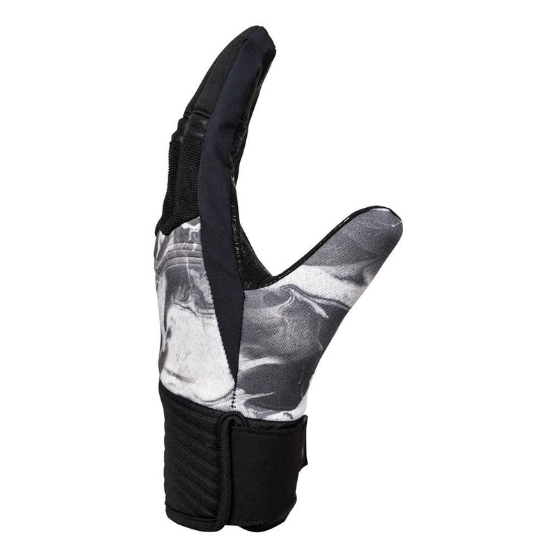 quicksilver method youth gloves side view youth gloves black/grey