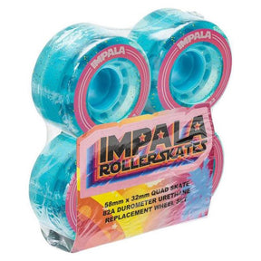 Impala Roller Skates Impala Roller Skates Replacement Wheel AQUA Roller Skate Wheels