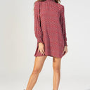 MinkPink MINKPINK GEO Smock Dress MULTI S Womens Short Dresses