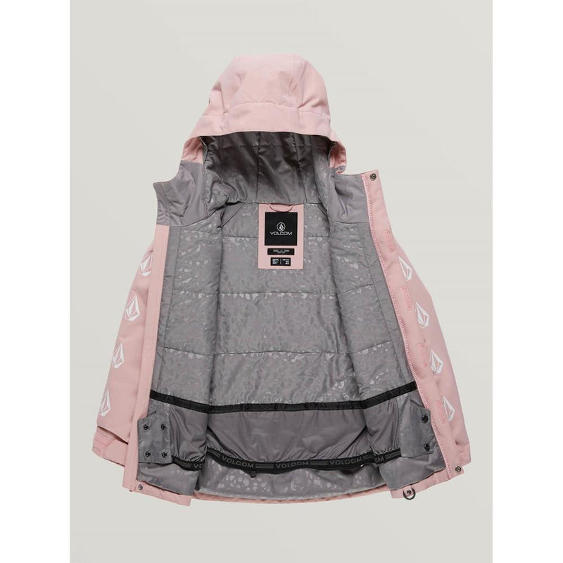 i0452006-pur Volcom Westerlies Youth Insulated Jacket purple inside view
