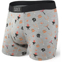 Saxx SAXX Vibe BLACK STRIPE S Mens Boxer Brief Underwear