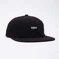 Obey Bold Washed Canvas 6 Panel Strapback Hat
