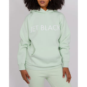 Brunette Jet Black Core Hoodie Mint Gelato XS/S Womens Pull Over Hoodies