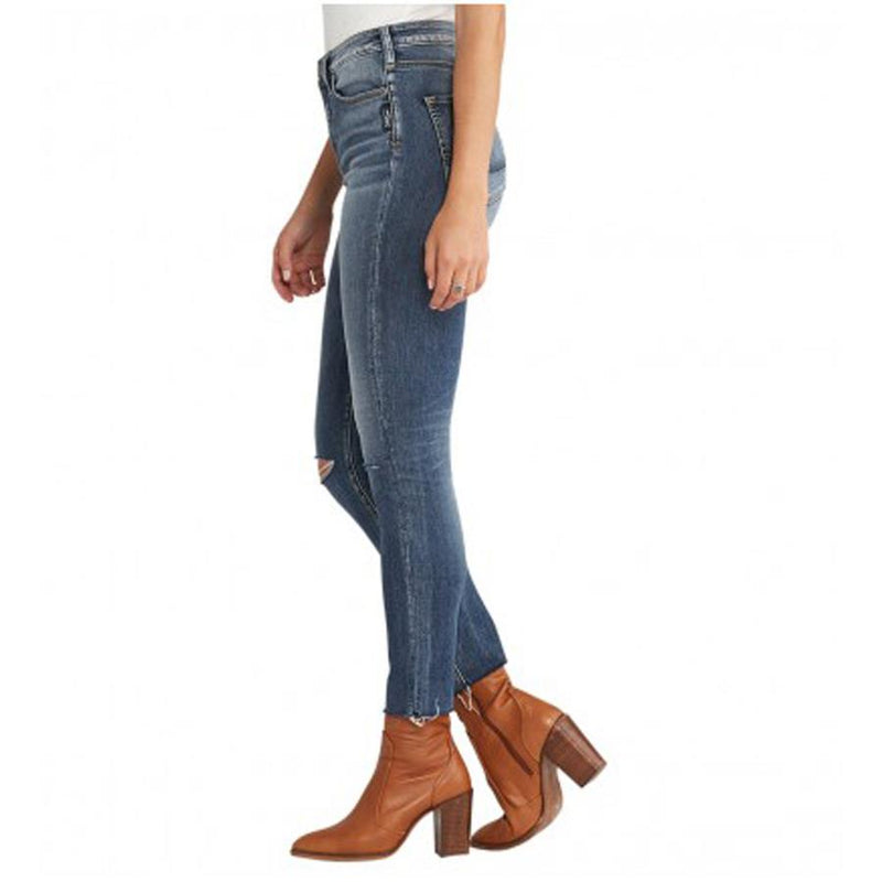 Silver Jeans Robson Ankle High Rise Jeggings