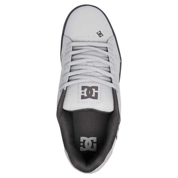 dc net shoes top view mens skate shoes white