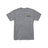roark revival No More Trouble Premium Tee front view mens t-shirts short sleeve heather grey rt414-hgr
