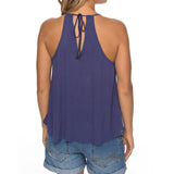 roxy Local In The Sky Strappy Tank Tops back view womens tank tops blue erjwt03193-bre0