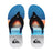 quicksilver Basis Sandals top view  Mens Flip Flops black/blue aqyl100482-xkrb