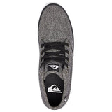 quicksilver Shorebreak Mid Shoes top view Mens Skate Shoes heather grey aqys30029-xskw