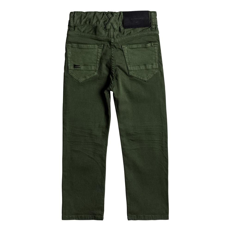 quicksilve Disortion Color Pant back view Boys Jeans green eqkdp03069-gsq0
