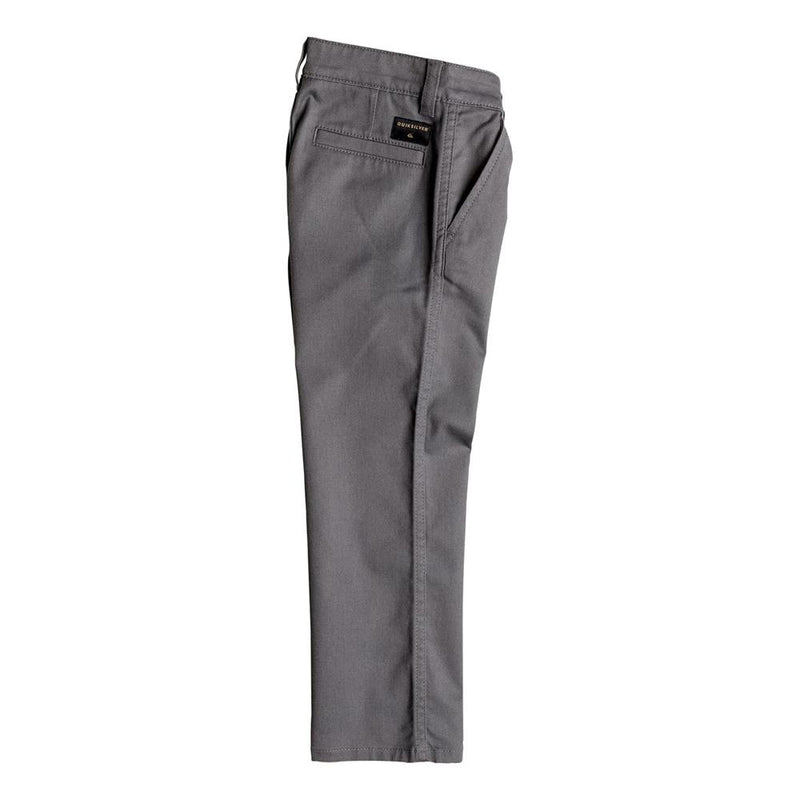 quicksilver Everyday Union Chino Pant side view Boys Jeans slate eqkn003033-kpv0
