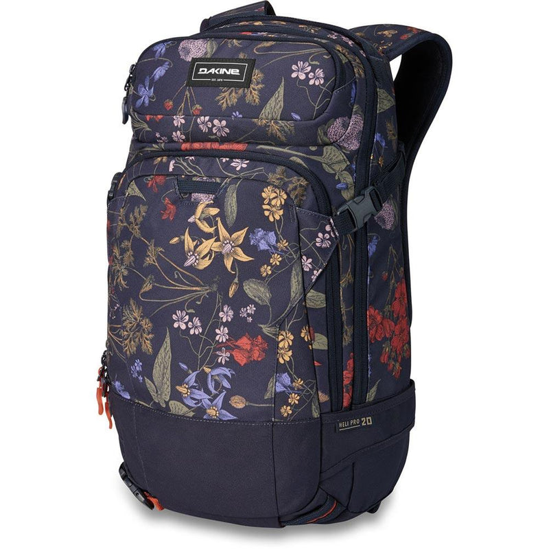 10001480-botanics script, floral, womens backpacks, snowboard bags, dakine, womens heli pro 20L