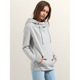 Volcom Walk On By Womens High Neck Pullover Hoodies