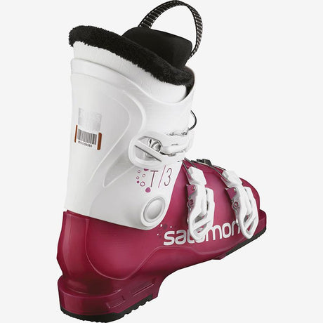 l4057400-pink Salomon T3 RT Girly Boots pink back