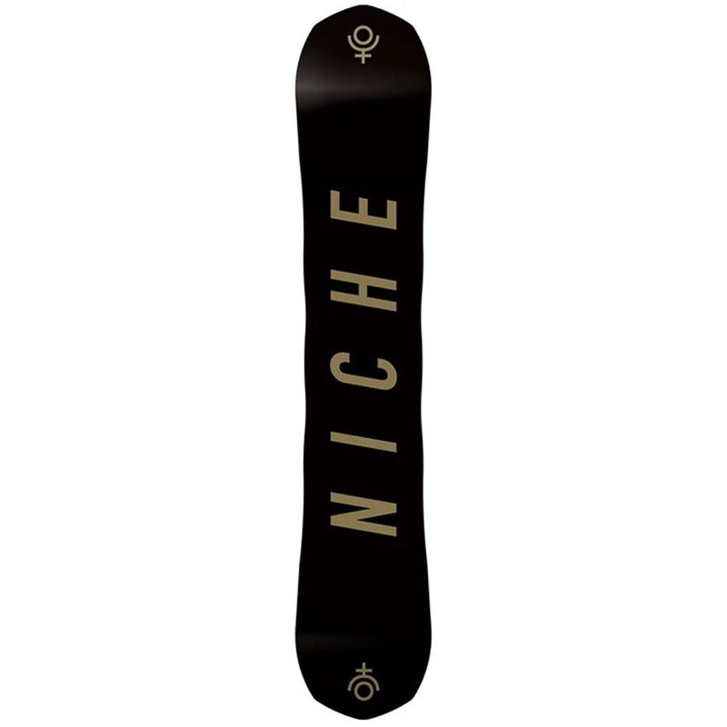 niche snowboards aether back side all moutain snowboards grey/black