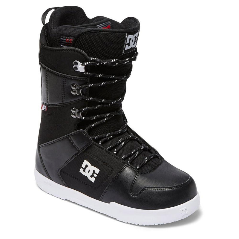 dc phase side view Mens Lace Snowbaord Boots black