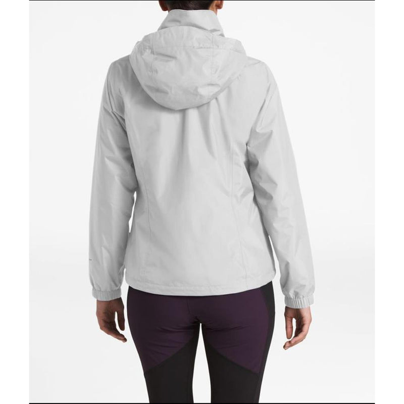 the north face resolve 2 jacket back view Womens Shell Jackets light grey