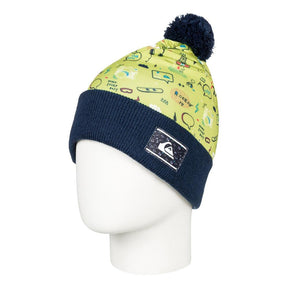 Quiksilver Quicksilver Moam Youth Beanie GREEN-BLUE Youth Boys Toques 8 to 14 years