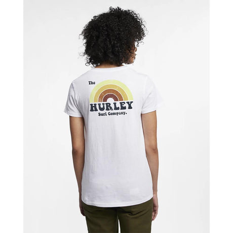 AR1015, Hurley, Surfbow Perfect V-Neck, White, womens T-shirts, 100