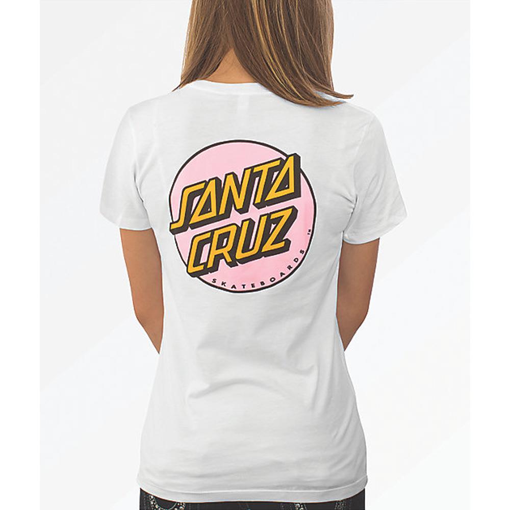 T-shirt à pois Santa Cruz