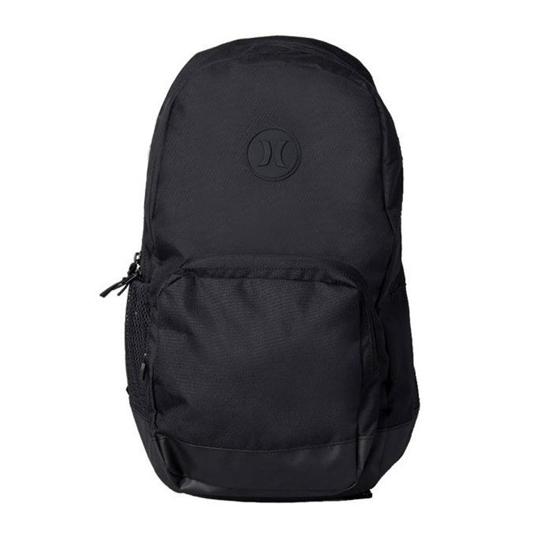 HU0005-010, Black, Hurley, Blockade II Solid Backpack, School Backpack, front view